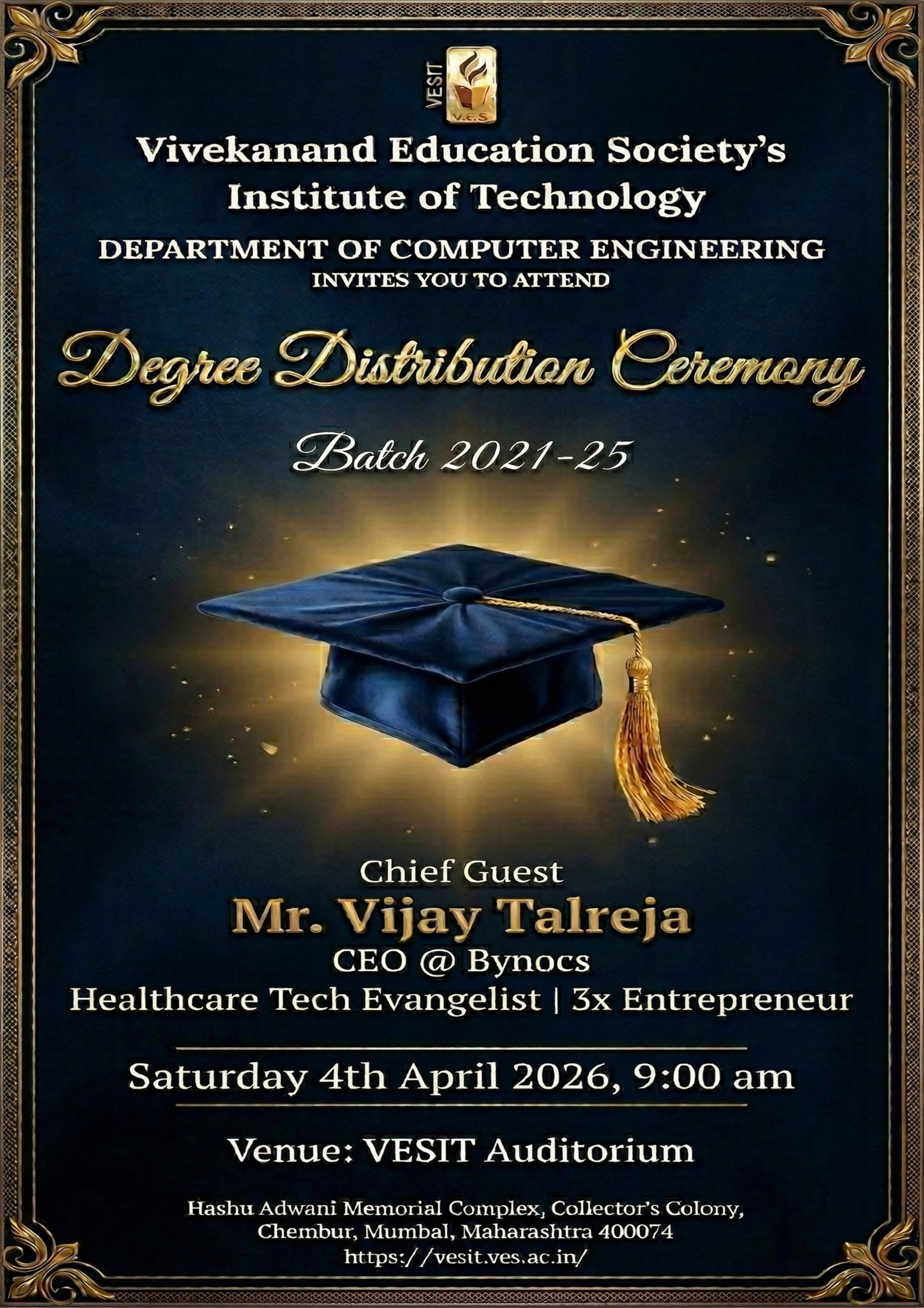 Degree Distribution Ceremony(Computer Engineering Department)