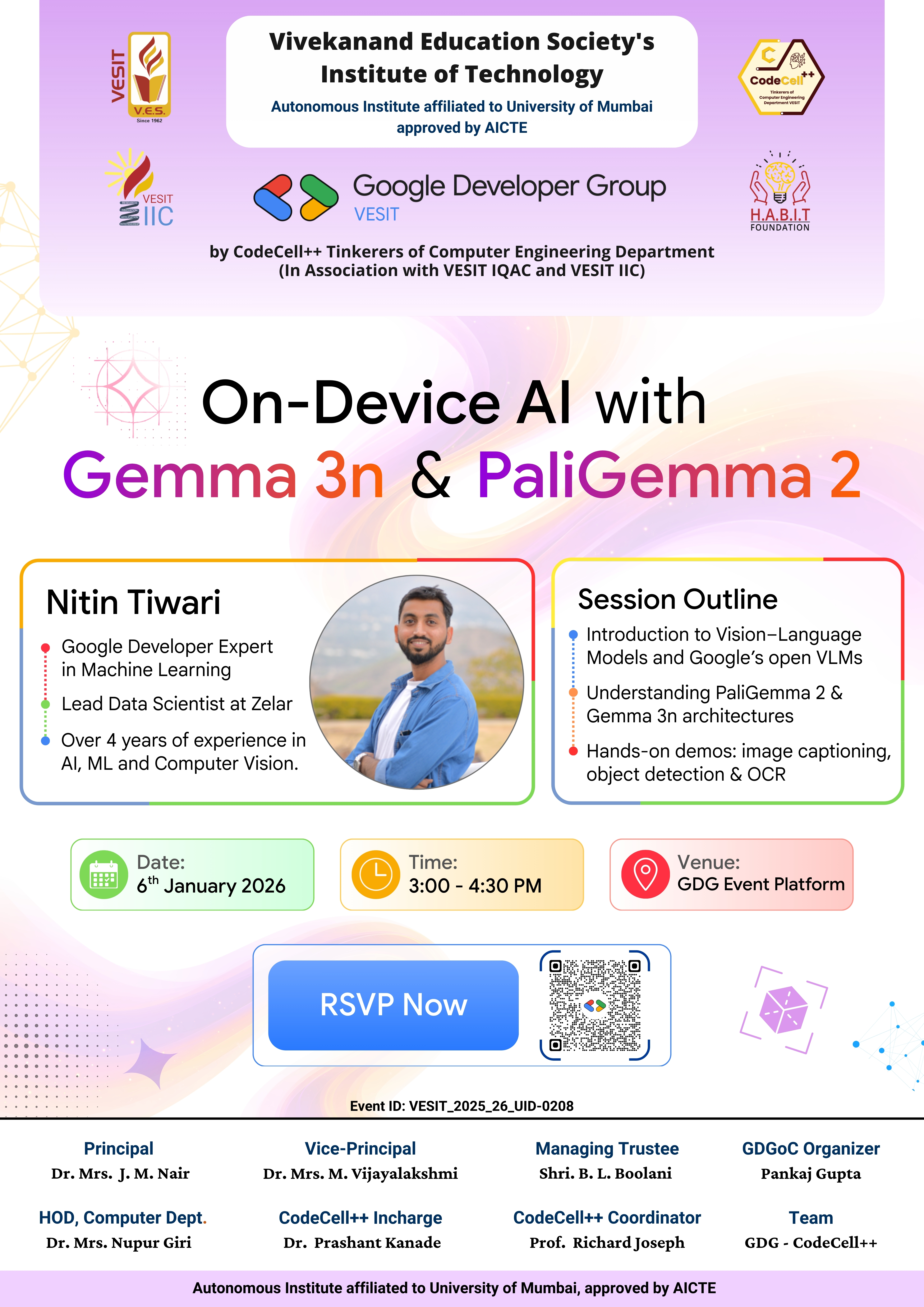 On-Device AI with Gemma 3n & PaliGemma 2 Workshop