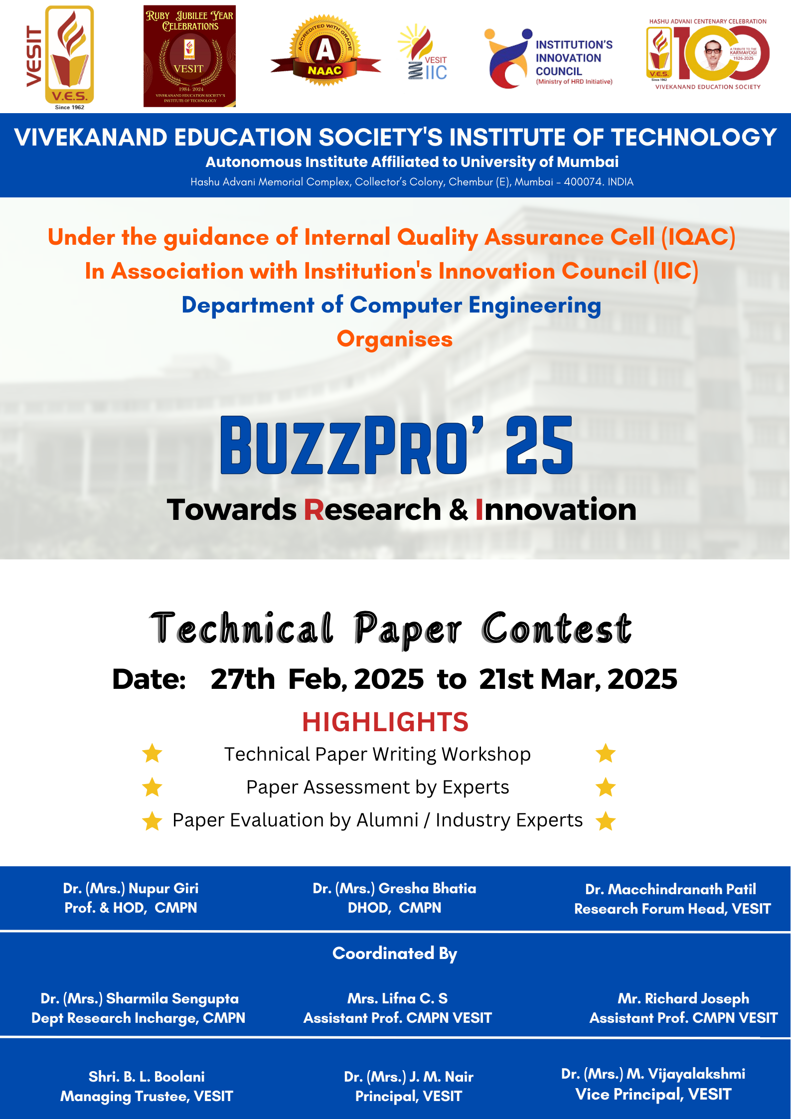 BuzzPro'25 - Technical Paper presentation Competition