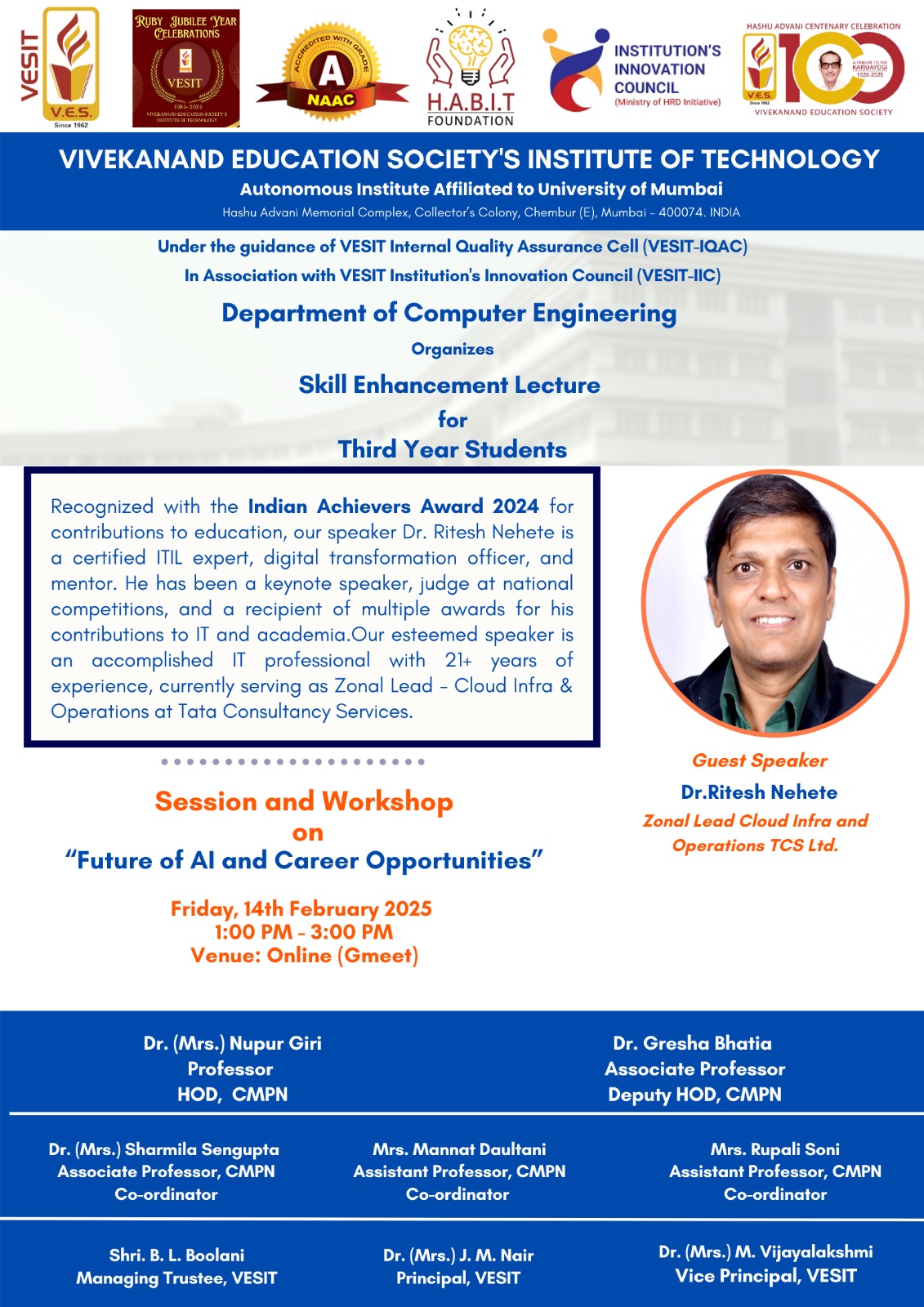Session on "Future of AI and Career Opportunities"