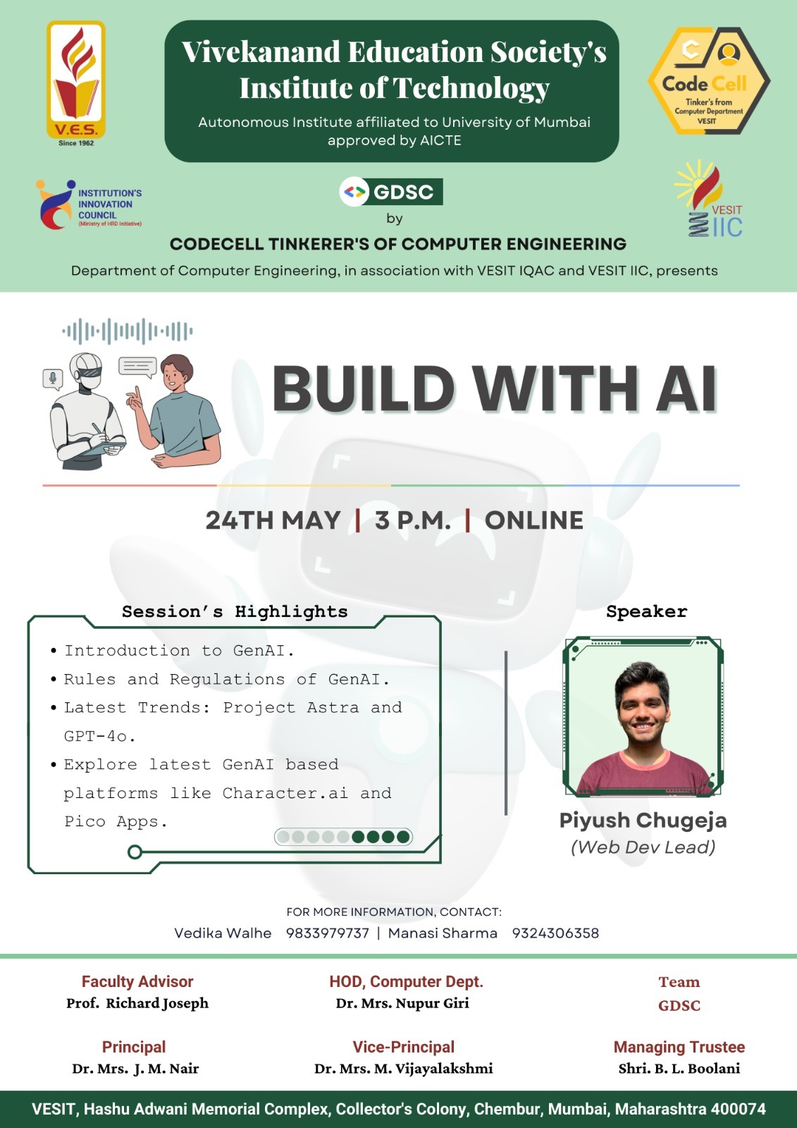 Build With AI" Workshop: Unleash the Power of Generative AI with GenAI