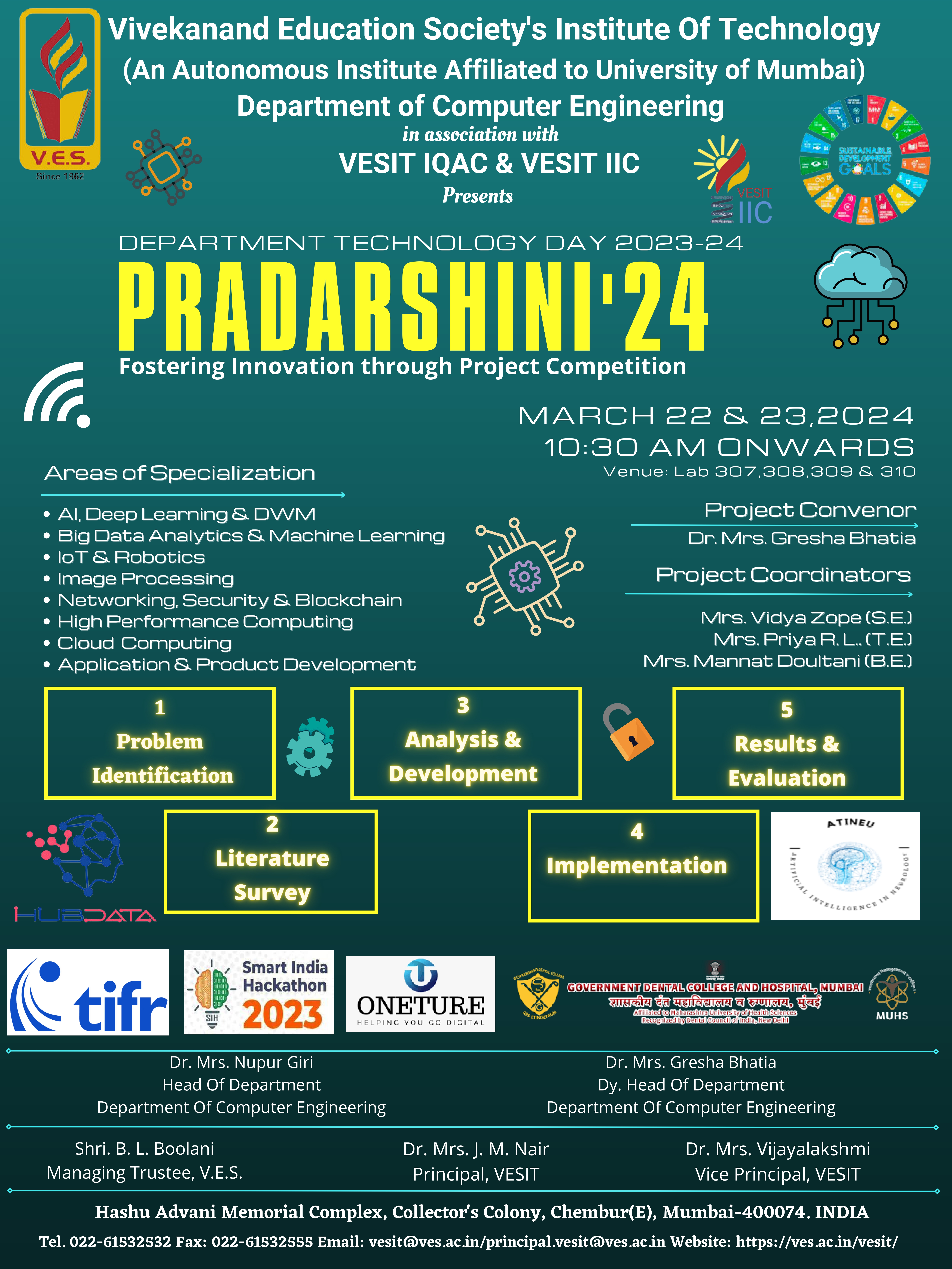 CMPN Department Technology Day - Pradarshini'24'