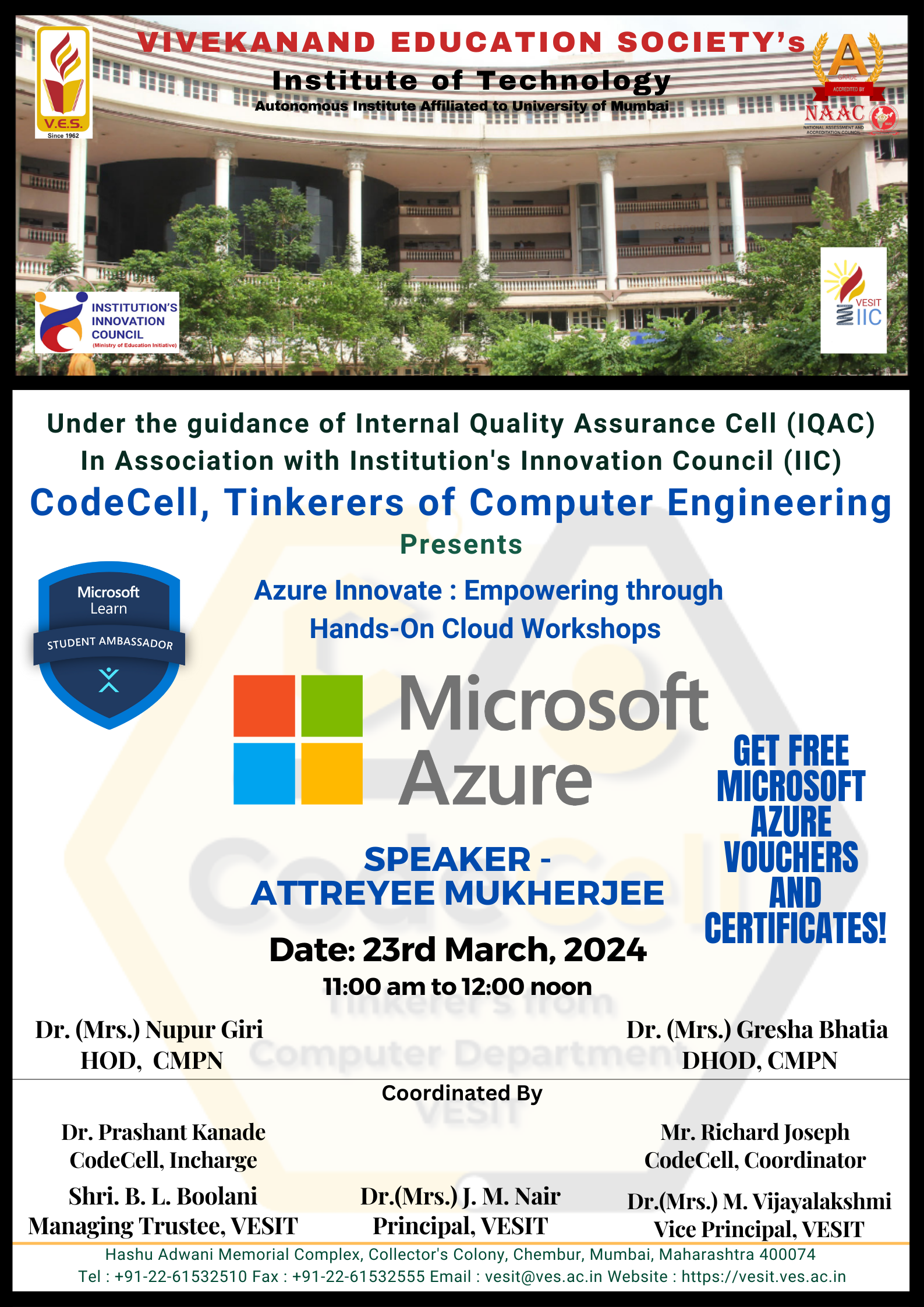 Azure Innovate: Empowering through Hands-on Cloud Workshops.
