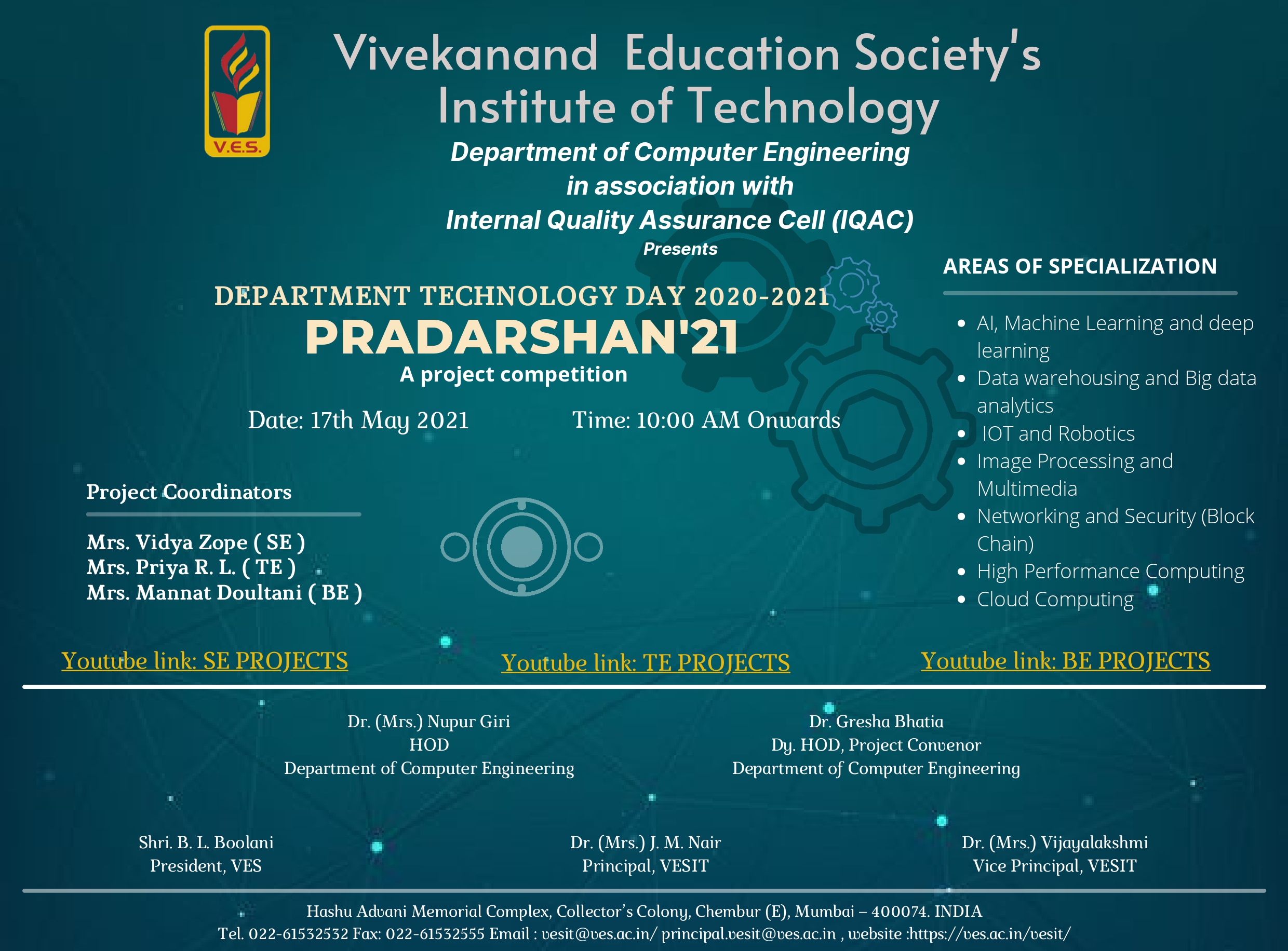 Pradarshan'21 17th May 2021, 10:00AM