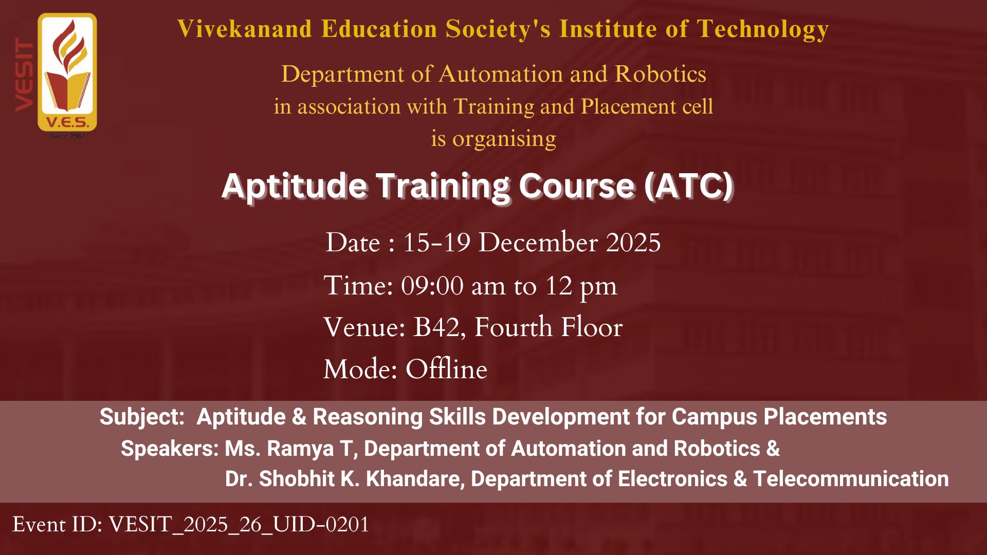 Aptitude Training Course (ATC)