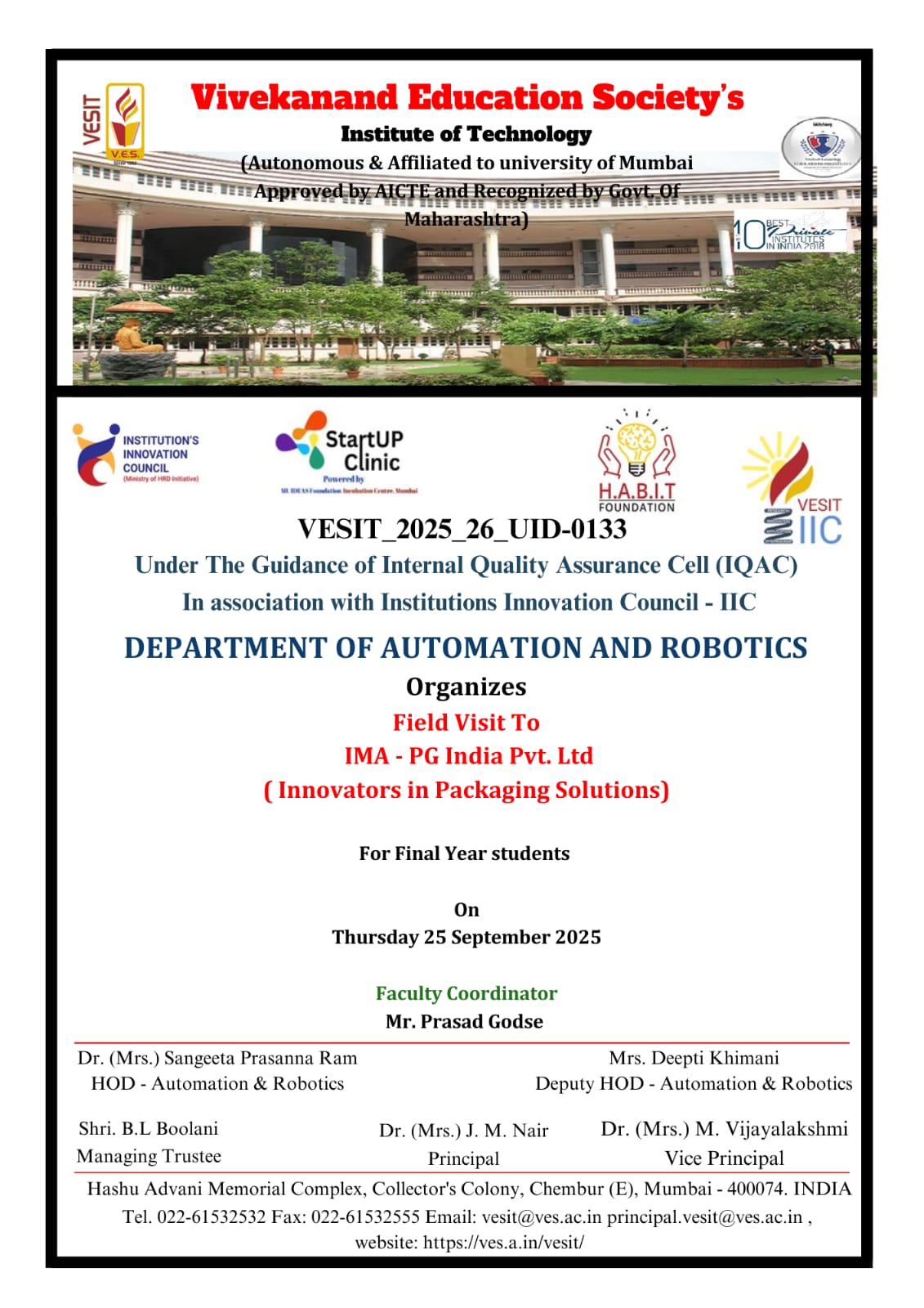 AURO-IIC Field visit
