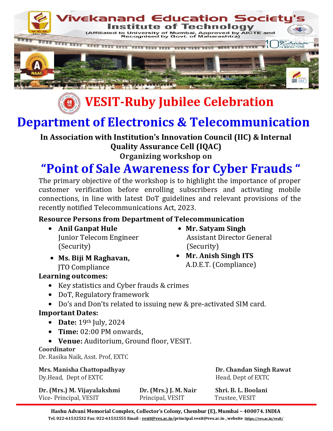 “Point of Sale Awareness for Cyber Frauds “
