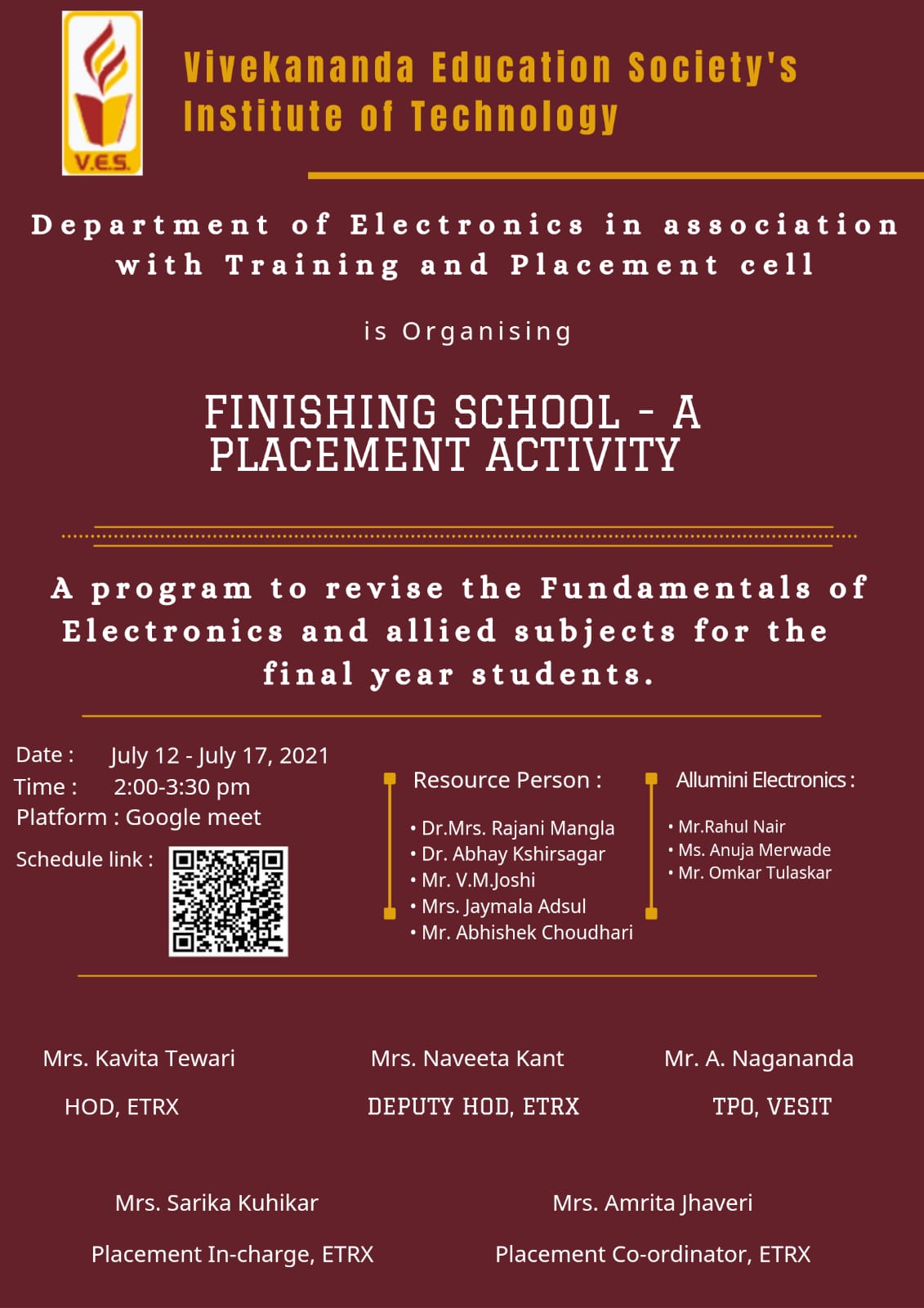 Online Finishing School