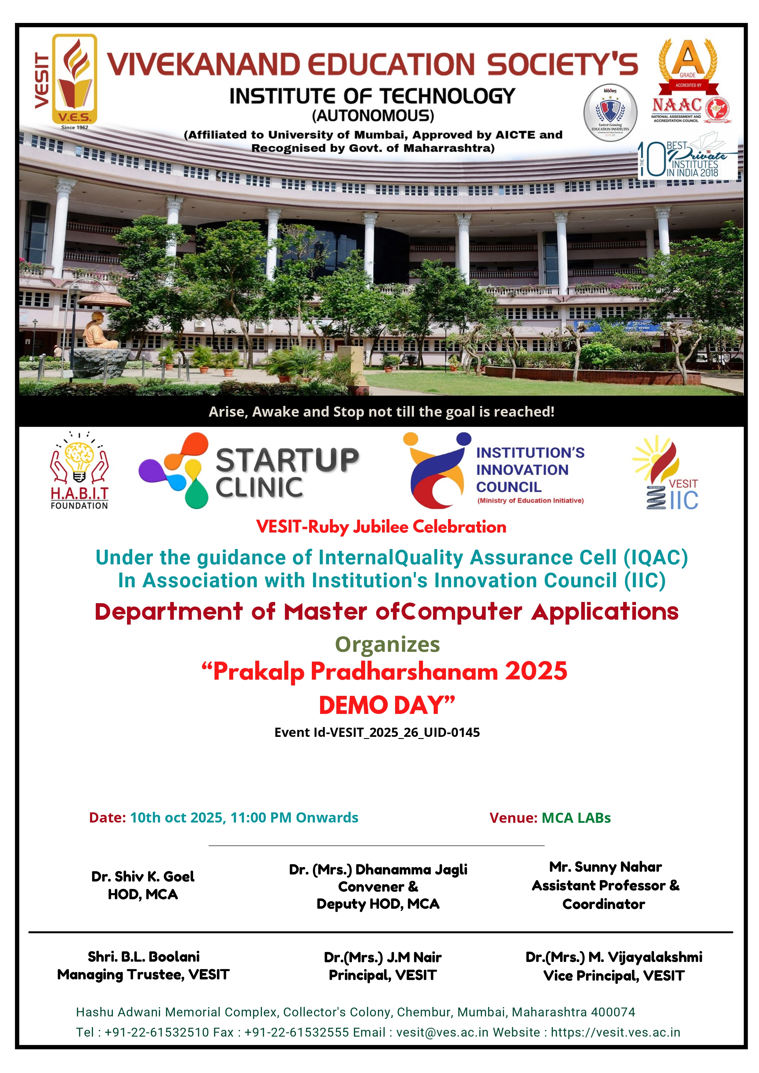 Prakalp Pradarshanam 2025 Demo Day