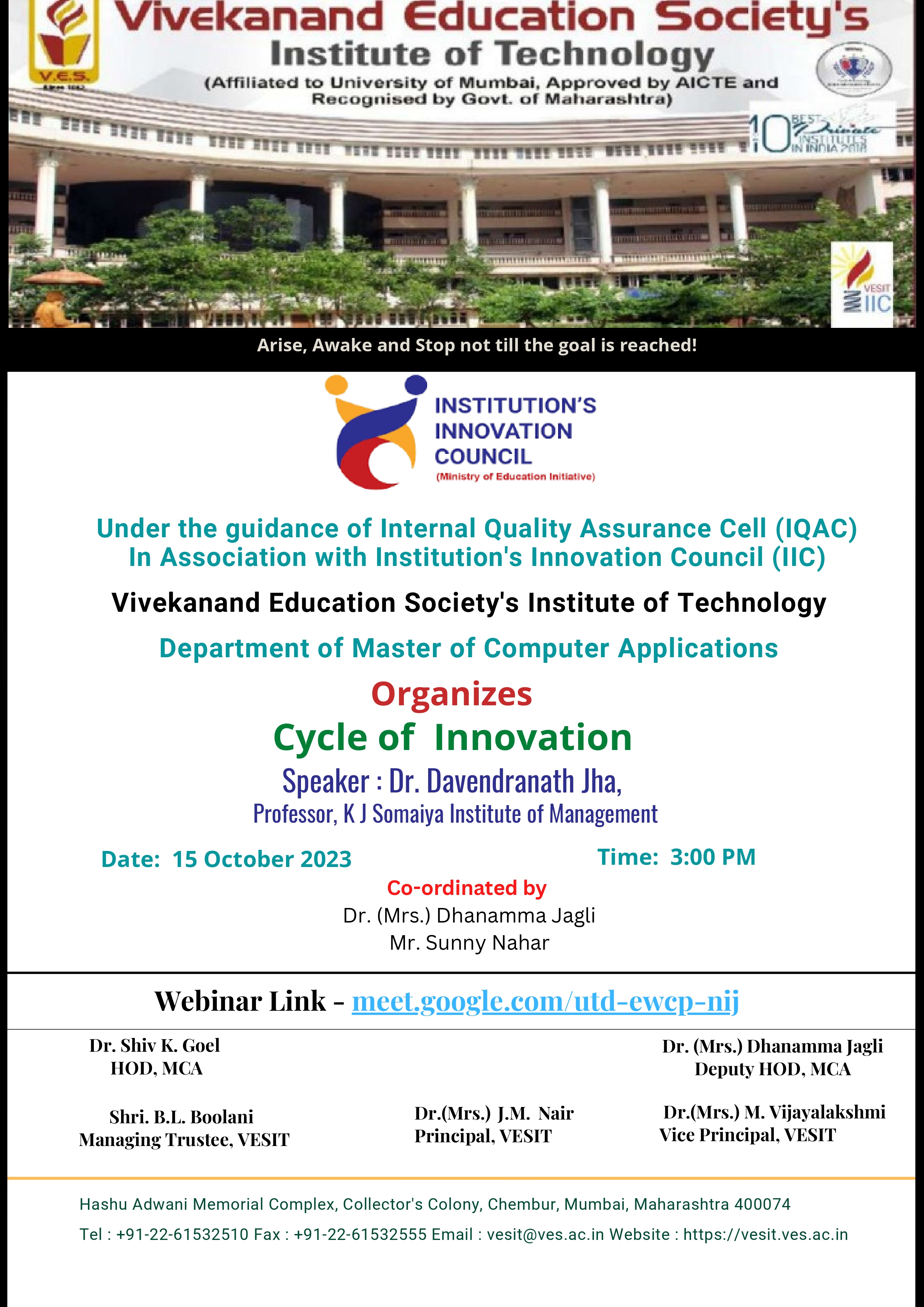 Cycle of Innovation 2023