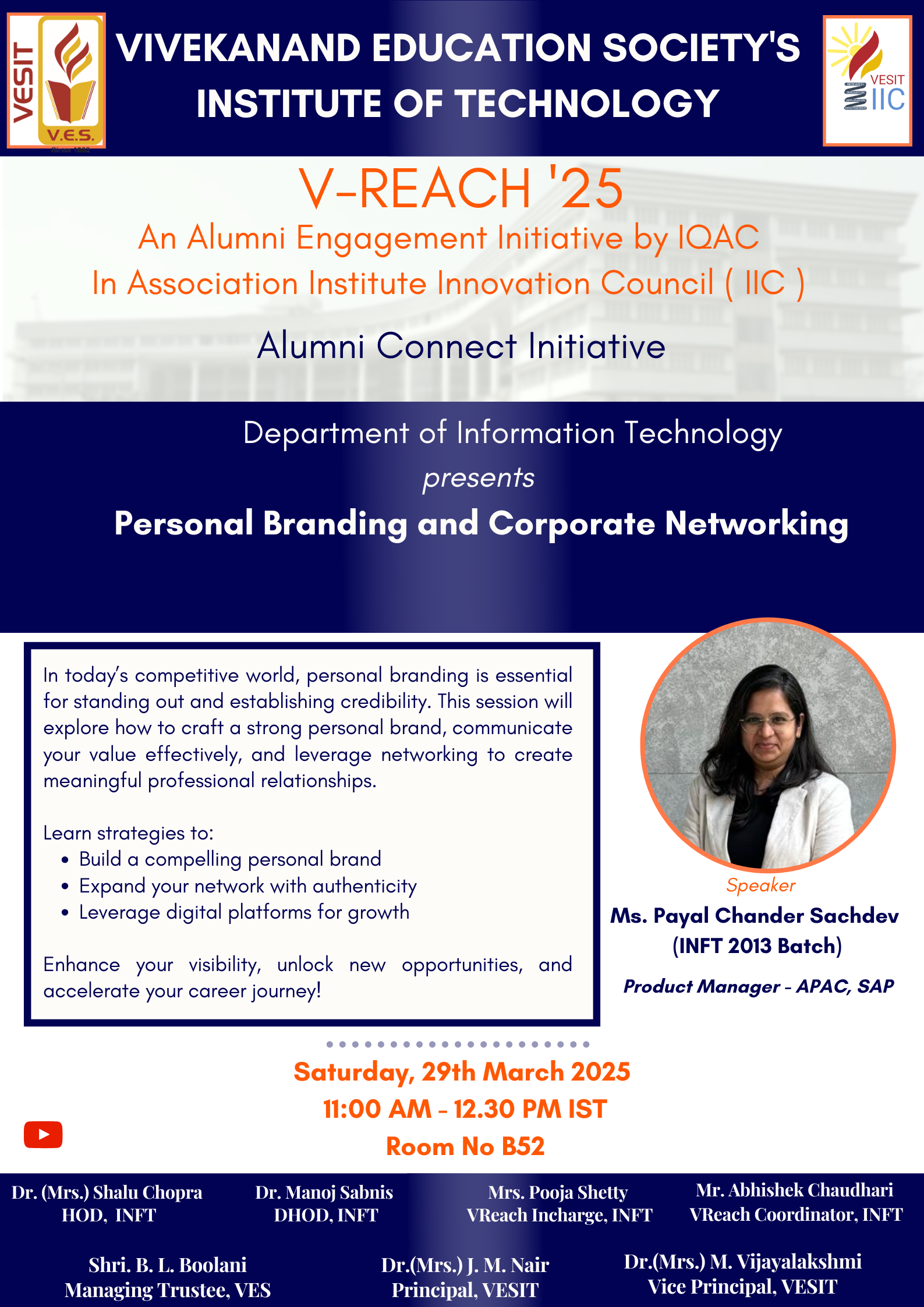 Personal Branding and Corporate Networking