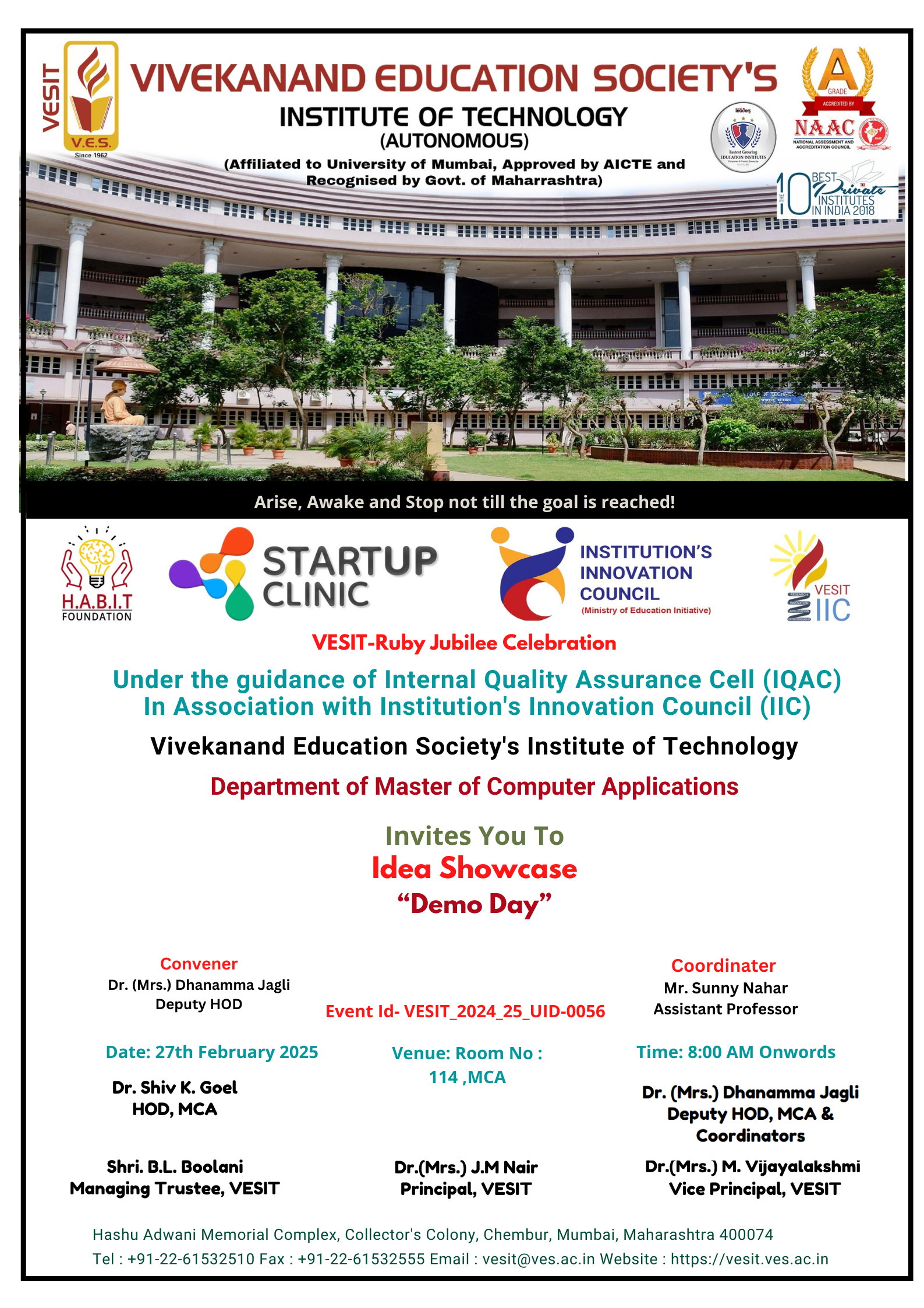 Idea Showcase – Demo Day