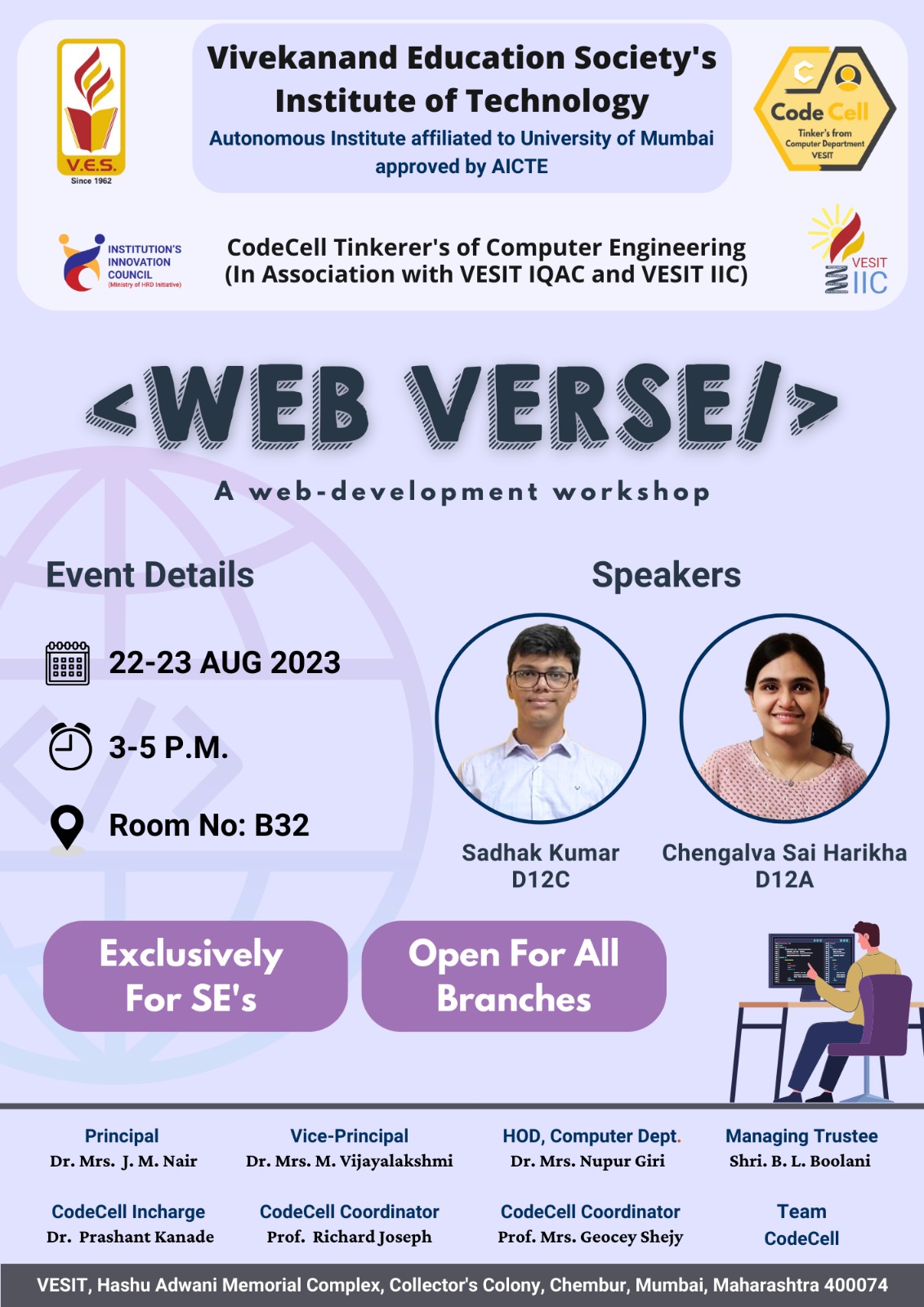 Web-Verse : A web-development workshop