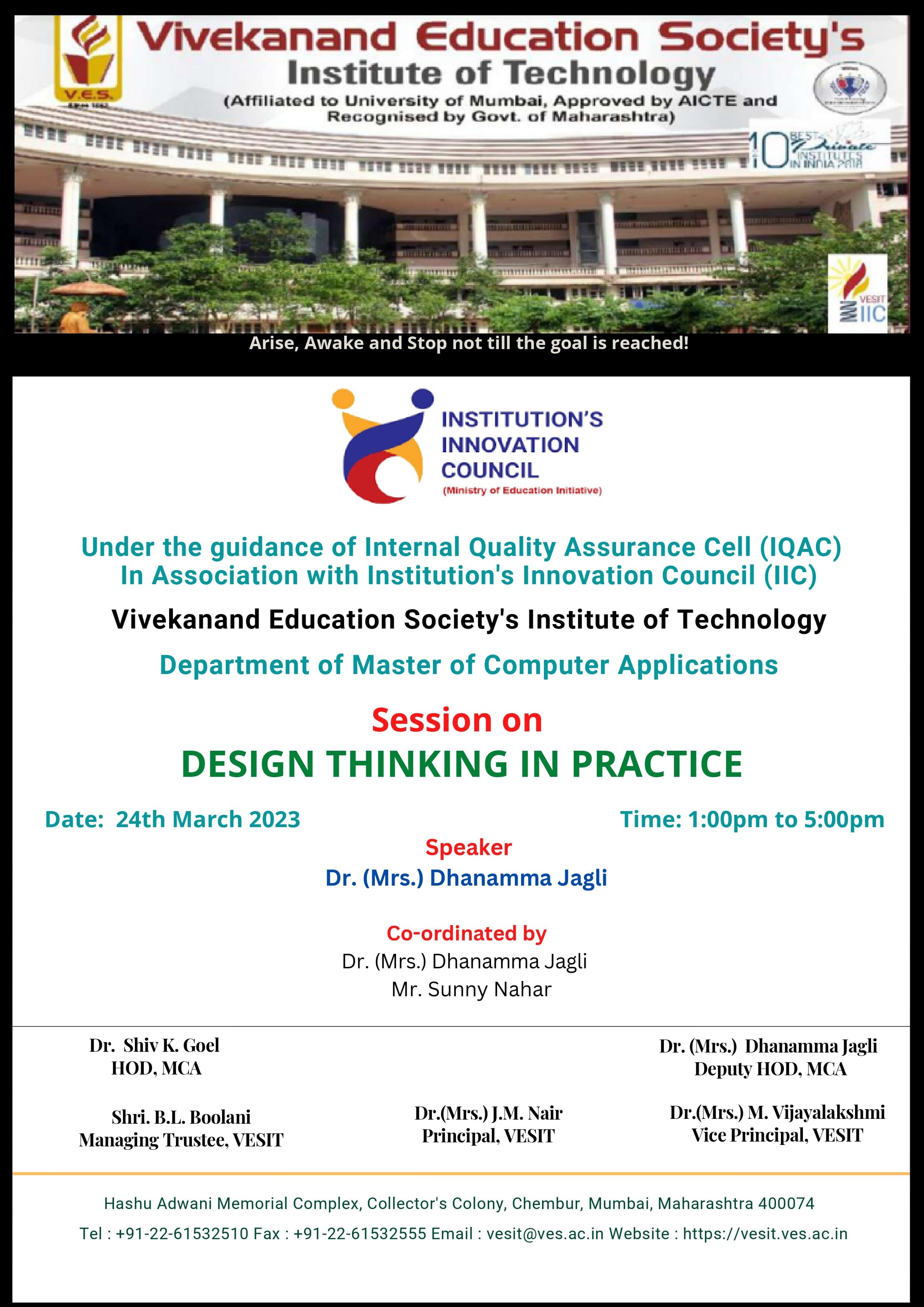 DESIGN THINKING IN PRACTICE