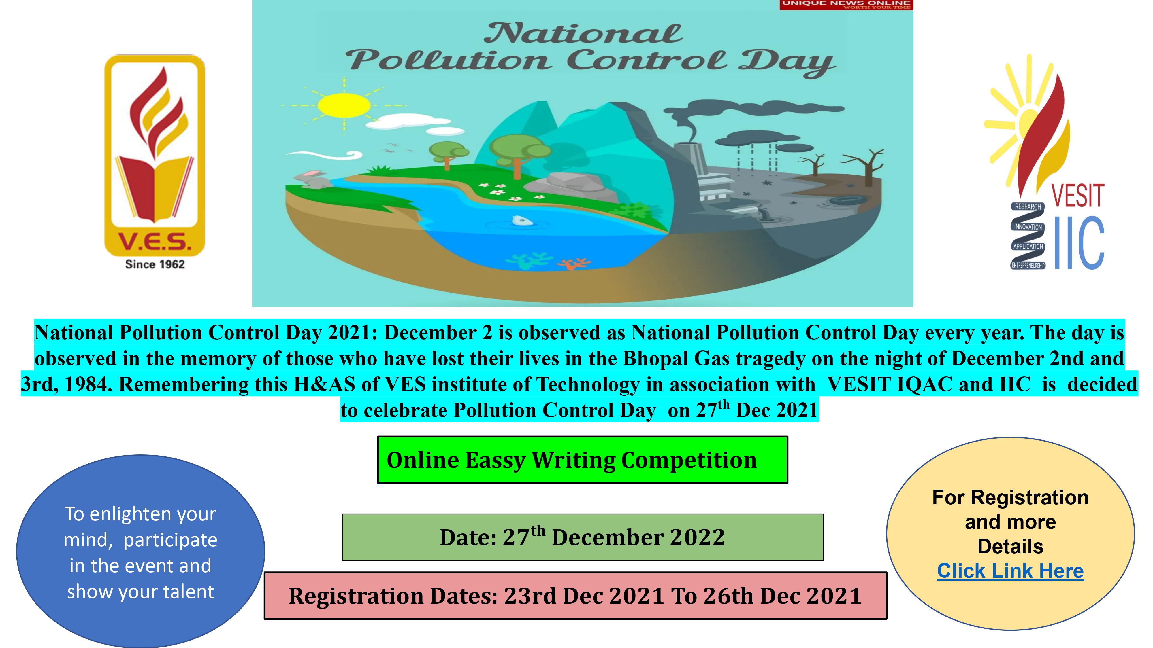 National Pollution Control Day Celebration