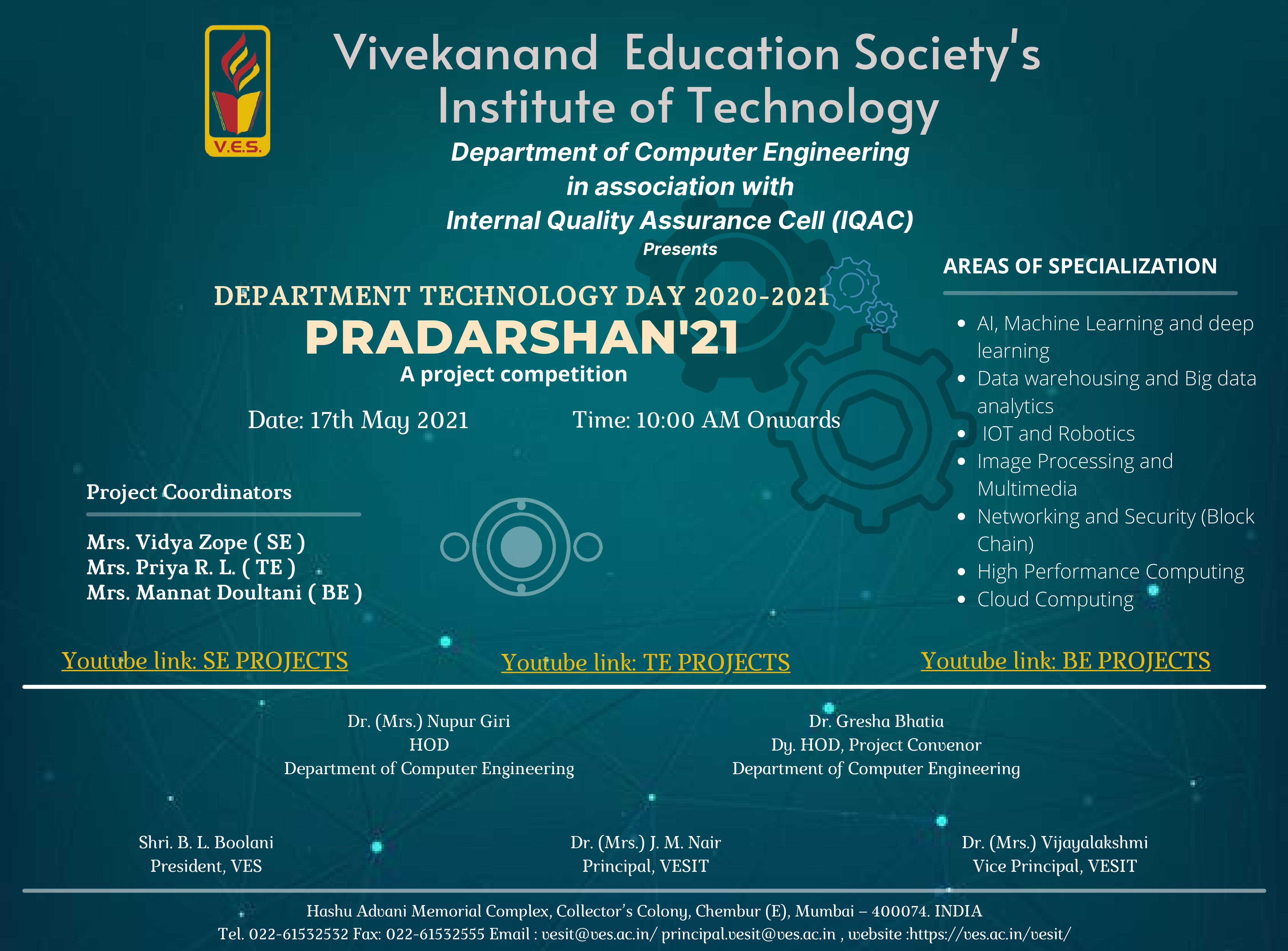 Pradarshan'21 17th May 2021, 10:00AM