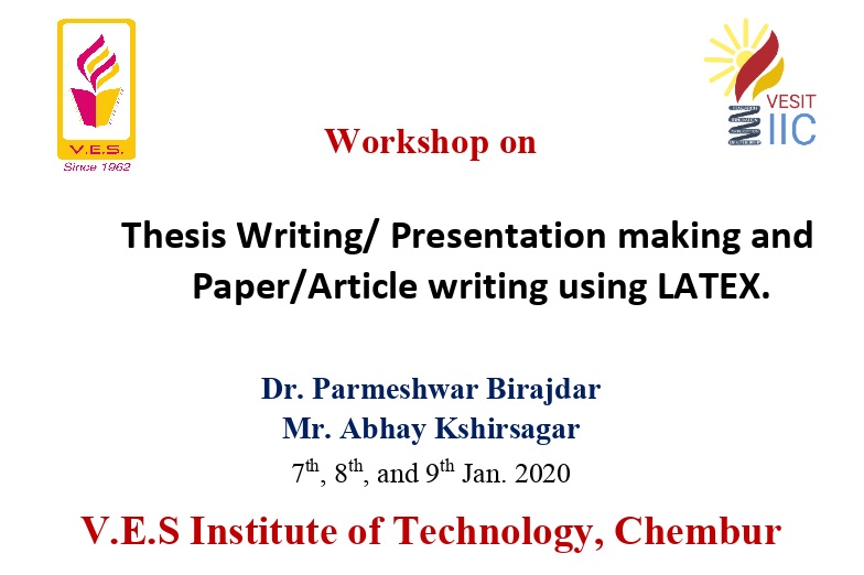 Workshop on LaTeX