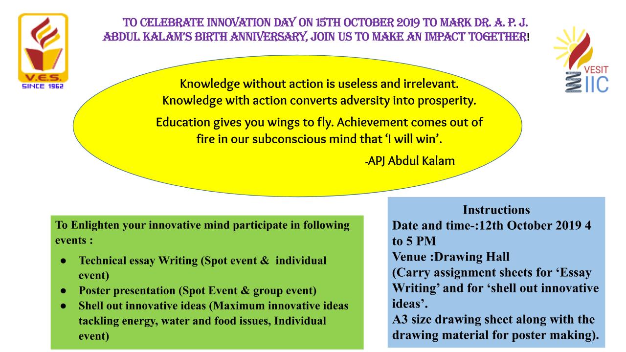 "Innovation Day: Session for FE Student"