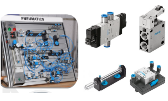 Pneumatics components and module by “FESTO”
