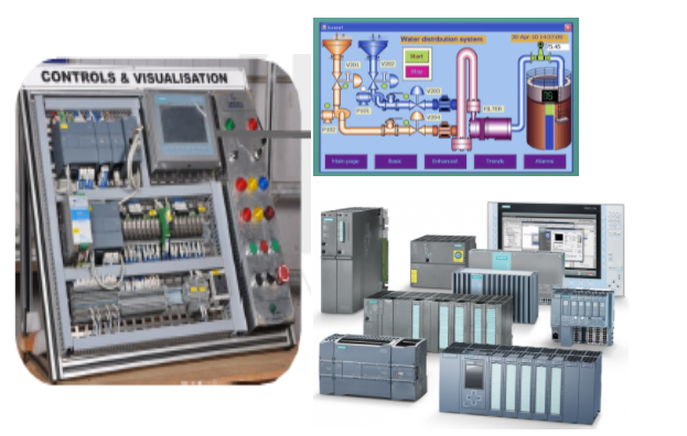 PLC+HMI (Controls and Visualization) module by “SIEMENS”