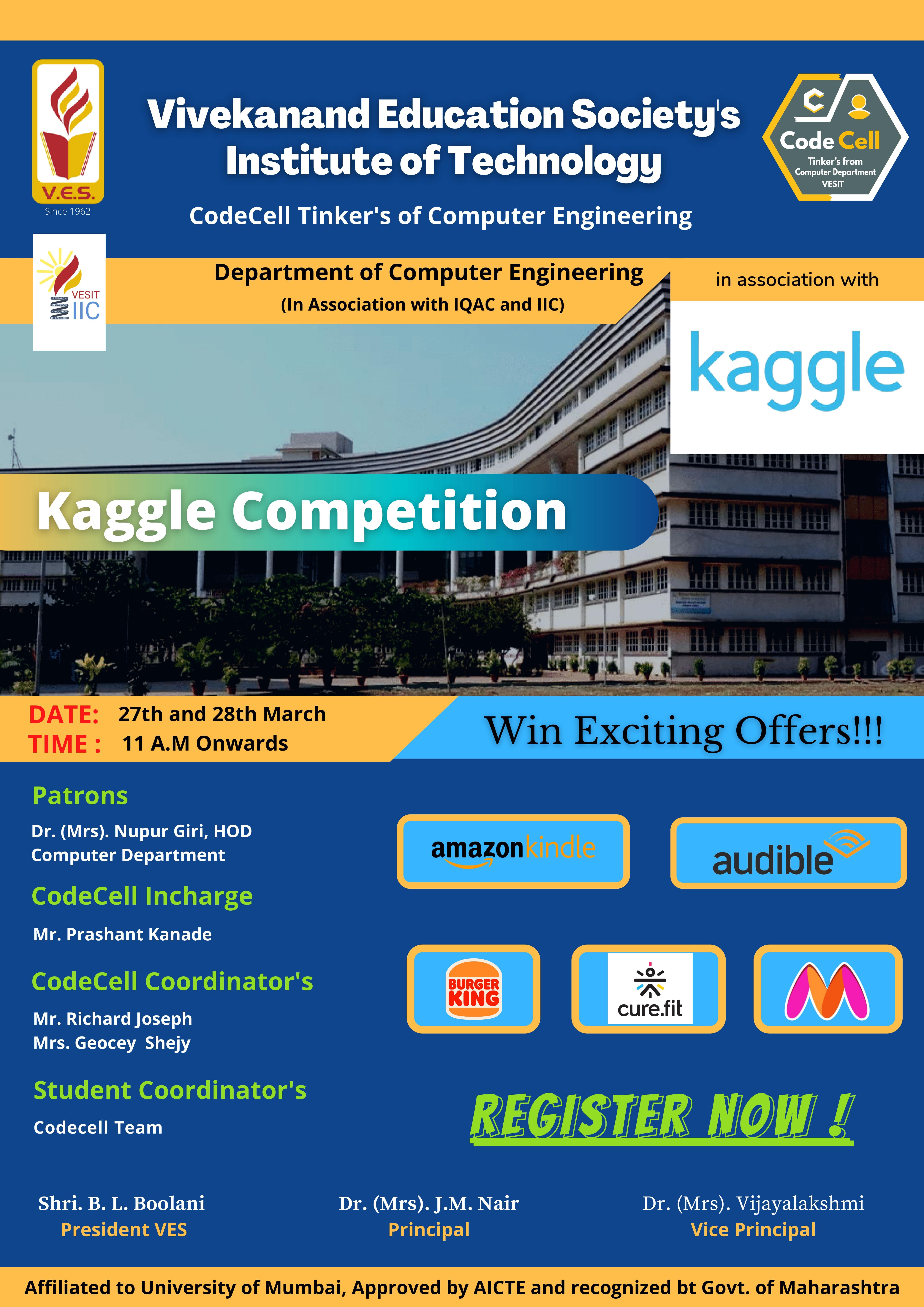 Code Cell Event - Kaggle Competition