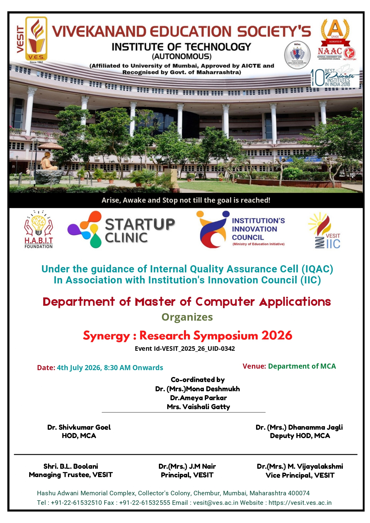 Synergy: Research Symposium 2026