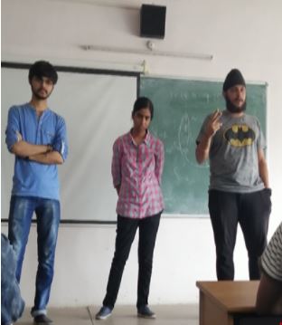 Session held by Our Seniors on their Placement Experience
