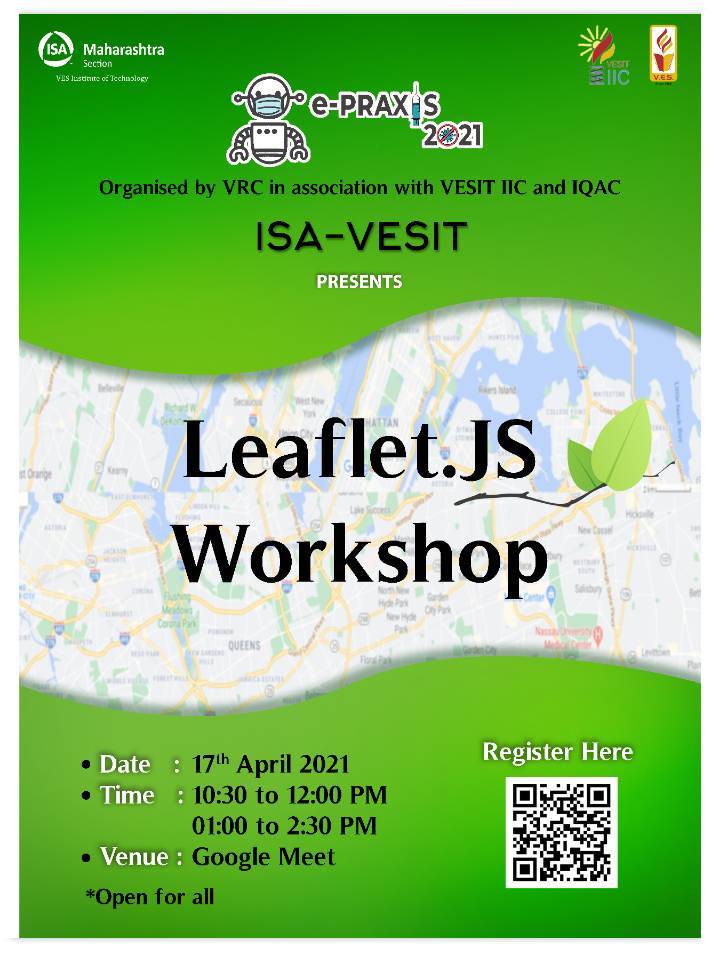 Leaflet.JS Workshop | ISA-VESIT | e-Praxis'21