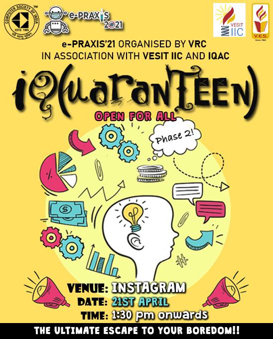 IQuaranteen | CSI-VESIT | e-PRAXIS'21